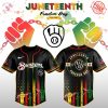 Miami Marlins x Juneteenth Freedom Day 2025 Special Jersey