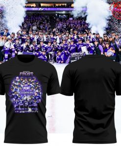Minnesota Frost Walter Cup Champions 2025 Limited T-Shirt