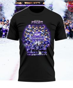 Minnesota Frost Walter Cup Champions 2025 Limited T-Shirt