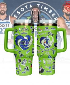Minnesota Timberwolves Who Love Her Pacers Limited 40oz Stanley Tumbler
