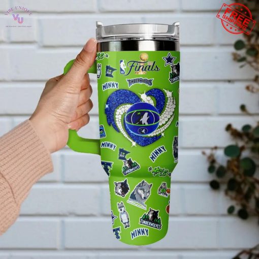 Minnesota Timberwolves Who Love Her Pacers Limited 40oz Stanley Tumbler