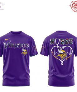 Minnesota Vikings x Nurses Night 2025 Limited Shirt 3
