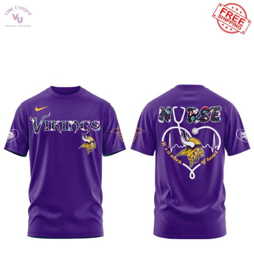 Minnesota Vikings x Nurses Night 2025 Limited Shirt