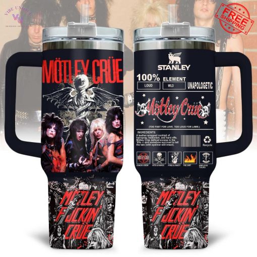 Motley Crue Motley Fuckin Crue Limited Stanley Tumbler