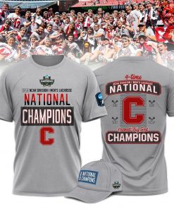 NCAA 2025 Cornell Big Red Lacrosse National Champions Limited V2 T-Shirt