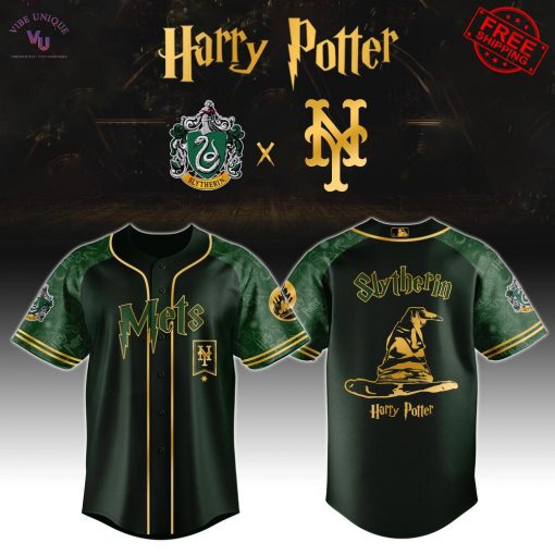 NY Mets x Houses of Hogwarts Limited Baseball Jersey