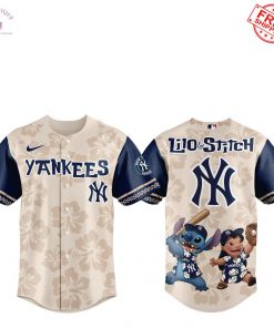 NY Yankees Lilo & Stitch 2025 Limited Baseball Jersey