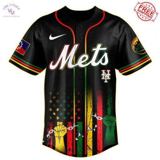 New York Mets x Juneteenth Freedom Day 2025 Special Jersey