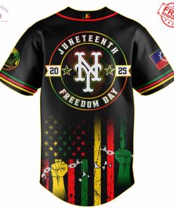 New York Mets x Juneteenth Freedom Day 2025 Special Jersey 3
