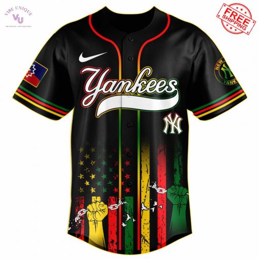 New York Yankees x Juneteenth Freedom Day 2025 Special Jersey