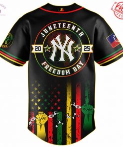 New York Yankees x Juneteenth Freedom Day 2025 Special Jersey 3 1