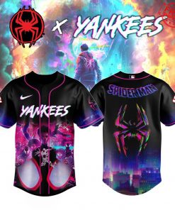 New York Yankees x Spider-Man Across The Spider Verse Special Jersey