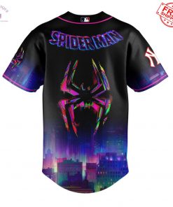 New York Yankees x Spider Man Across The Spider Verse Special Jersey 3