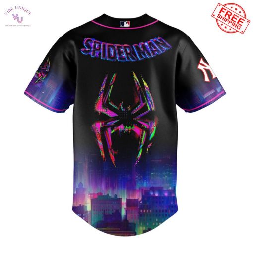 New York Yankees x Spider-Man Across The Spider Verse Special Jersey