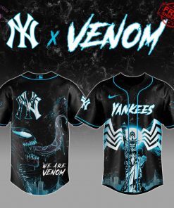 New York Yankees x Venom 2025 Special Jersey