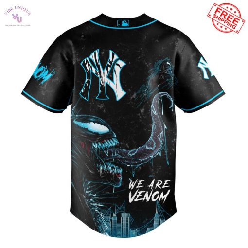 New York Yankees x Venom 2025 Special Jersey