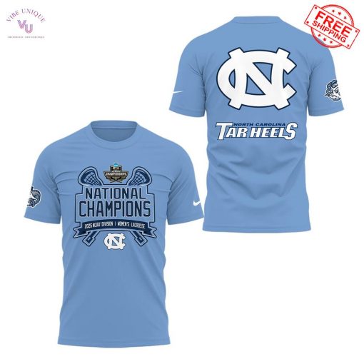 North Carolina Tar Heels National Champions 2025 Limited T-Shirt