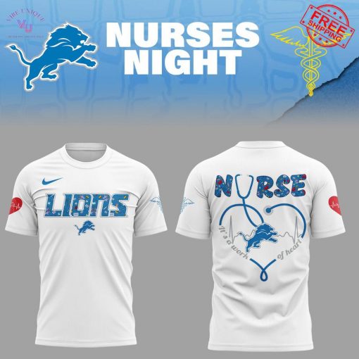 Nurses Night 2025 x Detroit Lions Limited T-Shirt