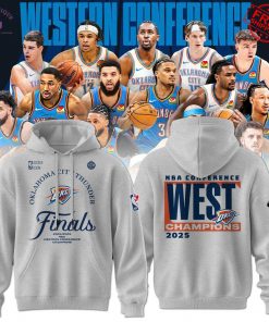 OKC Thunder NBA Western Conference Champions Final 2025 Limited Merch Collection