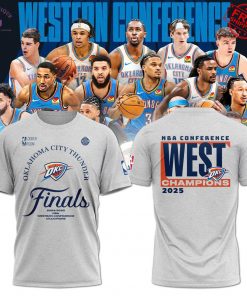 OKC Thunder NBA Western Conference Champions Final 2025 Limited Merch Collection