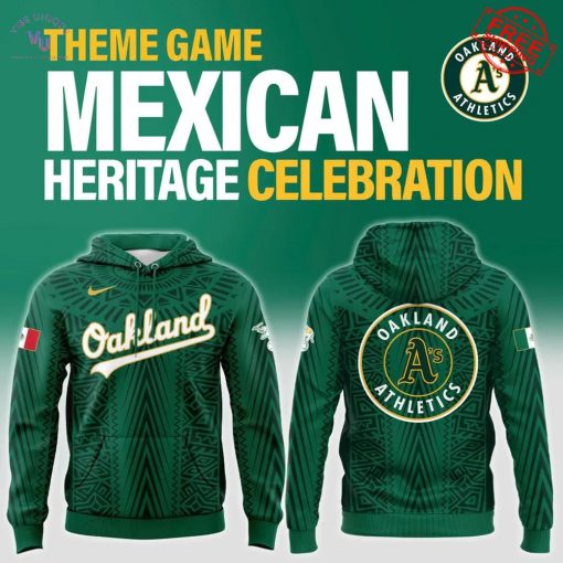 Oakland Athletics x Mexican Heritage Celebration Special Hoodie