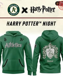 Oakland Athletics x Slytherin House Harry Potter Special Hoodie