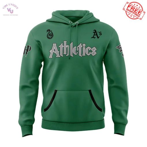 Oakland Athletics x Slytherin House Harry Potter Special Hoodie
