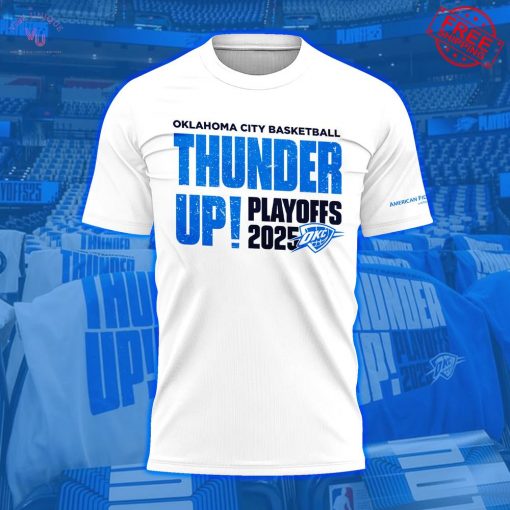 Oklahoma City Basketball Playoffs 2025 Special Shirt