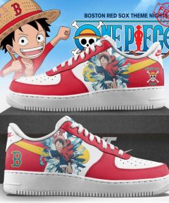 One Piece 2025 x Boston Red Sox Special Air Force 1