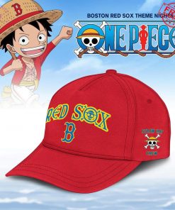 One Piece x Boston Red Sox 2025 Special Hawaiian Shirt