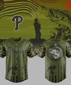 Philadelphia Phillies x Bass Fishing 2025 Limited Baseball Jersey