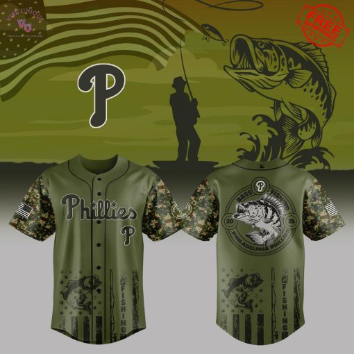 Philadelphia Phillies x Bass Fishing 2025 Limited Baseball Jersey