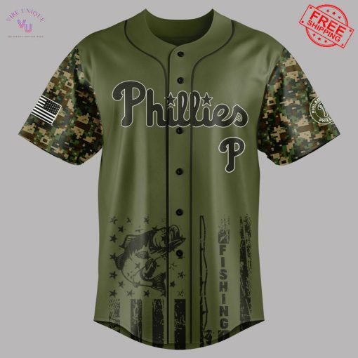 Philadelphia Phillies x Bass Fishing 2025 Limited Baseball Jersey