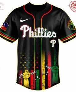 Philadelphia Phillies x Juneteenth Freedom Day 2025 Special Jersey