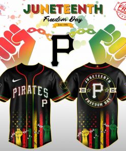 Pittsburgh Pirates x Juneteenth Freedom Day 2025 Special Jersey