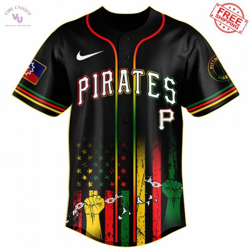 Pittsburgh Pirates x Juneteenth Freedom Day 2025 Special Jersey