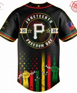 Pittsburgh Pirates x Juneteenth Freedom Day 2025 Special Jersey 3