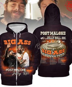 Post Malone Jelly Roll Big Ass Stadium Tour 2025 Special Merch Collection 4