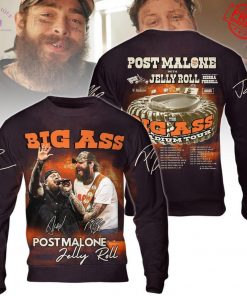 Post Malone Jelly Roll Big Ass Stadium Tour 2025 Special Merch Collection 5