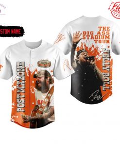 Posty x Jelly The Big Ass Stadium Tour Custom Name Special Baseball Jersey