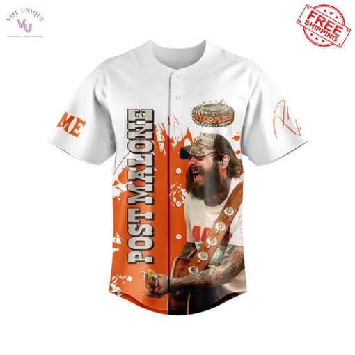 Posty x Jelly The Big Ass Stadium Tour Custom Name Special Baseball Jersey