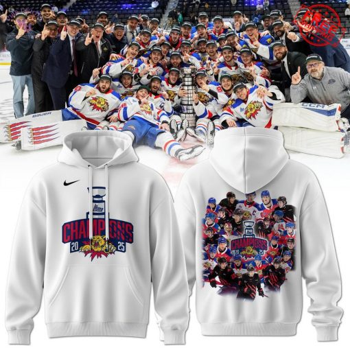 QMJHL Moncton Wildcats Champions 2025 Limited Merch Collection