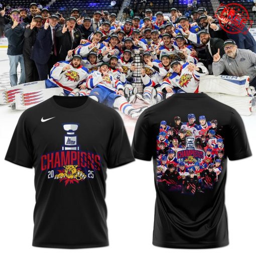 QMJHL Moncton Wildcats Champions 2025 Limited Merch Collection