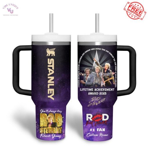 Rod Stewart Custom Name Limited 40oz Stanley Tumbler
