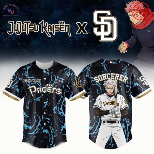 SD Padres x JJK 2025 Limited Baseball Jersey