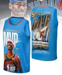SGA Oklahoma City MVP 2024 25 Limited Merch Collection 3