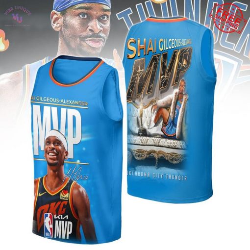 SGA Oklahoma City Thunder MVP 2024-25 Limited Merch Collection