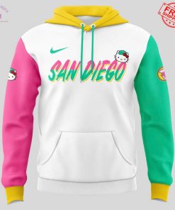 San Diego Padres Theme Game Hello Kitty Night Sweet Style Limited Hoodie