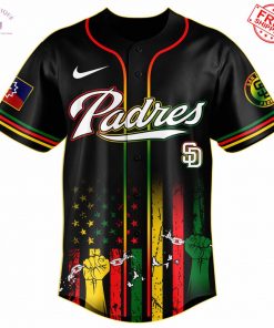 San Diego Padres x Juneteenth Freedom Day 2025 Special Jersey