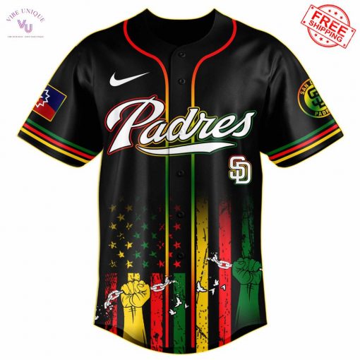 San Diego Padres x Juneteenth Freedom Day 2025 Special Jersey